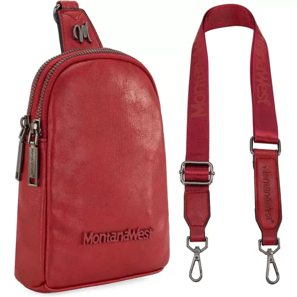 Montana West Crossbody Sling Bag for Women Cross Body Fanny Packs Purse