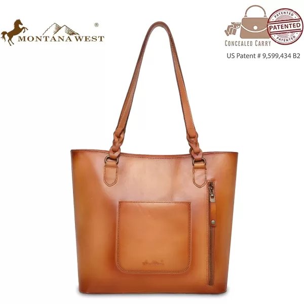 Montana West Genuine Leather Bags for Women Tote Shoulder Purses Tassel Handbag