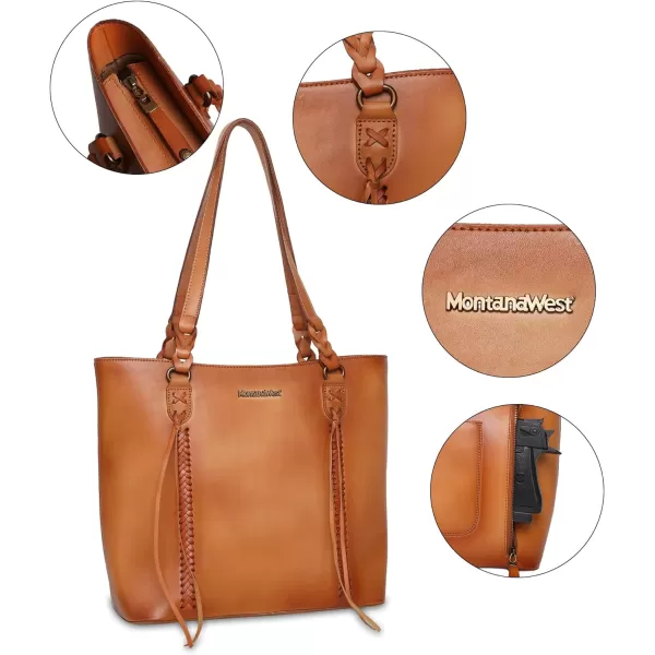 Montana West Genuine Leather Bags for Women Tote Shoulder Purses Tassel Handbag