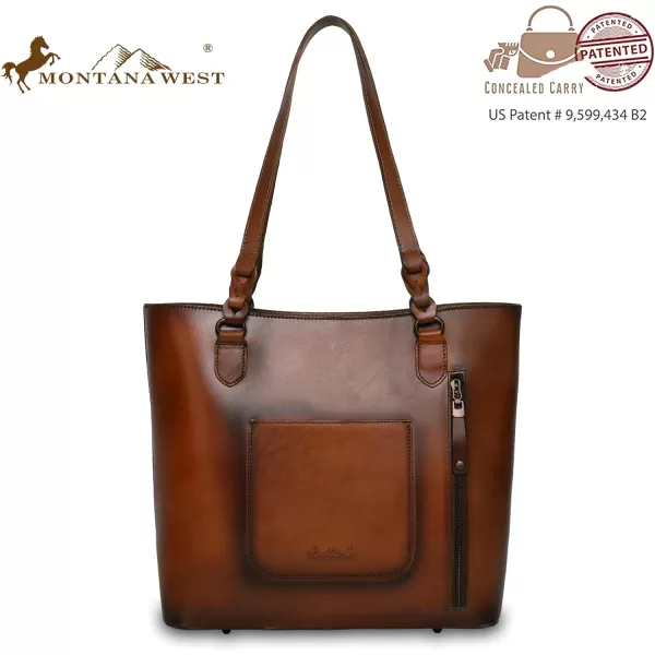 Montana West Genuine Leather Bags for Women Tote Shoulder Purses Tassel Handbag