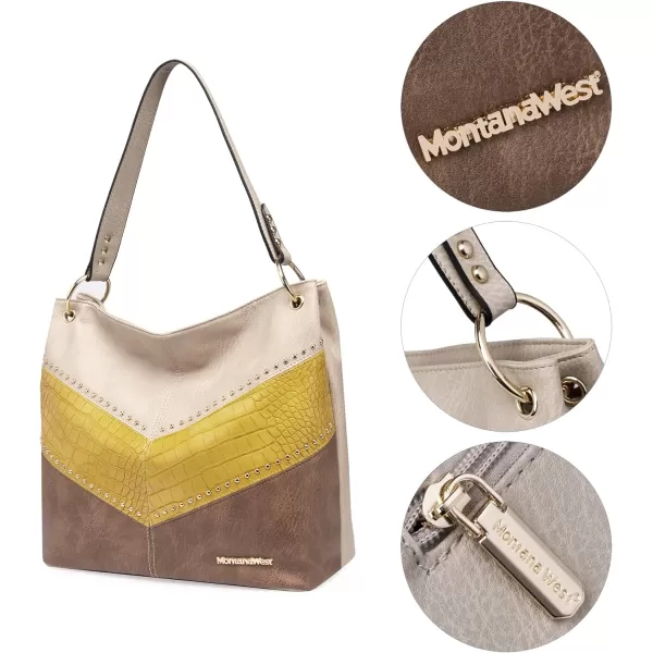 Montana West Hobo Bag Purses and Handbags for Women Top Handle Handbags with Pockets Zipper