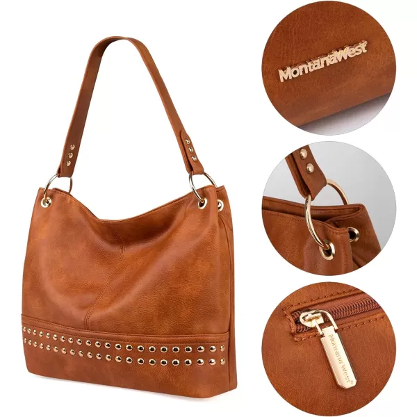 Montana West Hobo Bag Purses and Handbags for Women Top Handle Handbags with Pockets Zipper