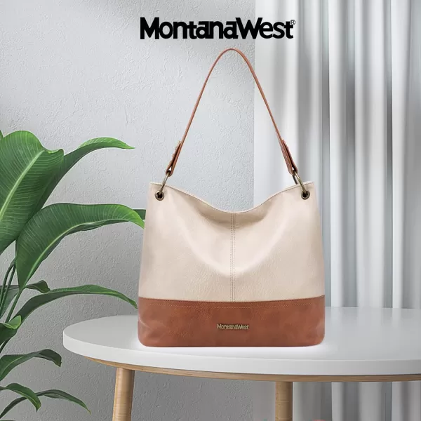 Montana West Hobo Bag Purses and Handbags for Women Top Handle Handbags with Pockets Zipper