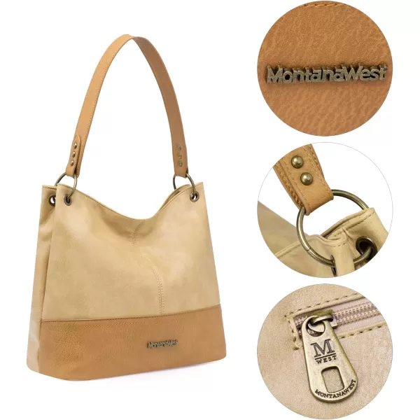 Montana West Hobo Bag Purses and Handbags for Women Top Handle Handbags with Pockets Zipper