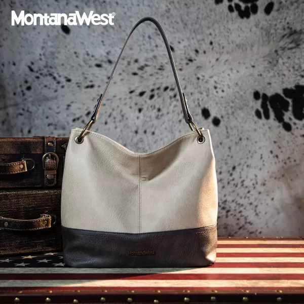 Montana West Hobo Bag Purses and Handbags for Women Top Handle Handbags with Pockets Zipper