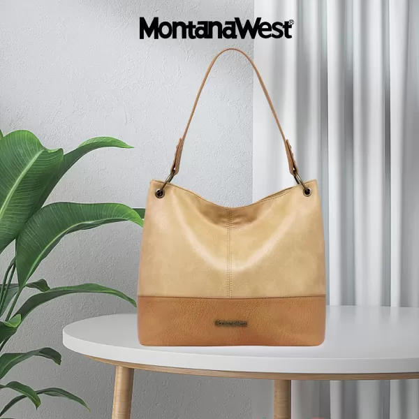 Montana West Hobo Bag Purses and Handbags for Women Top Handle Handbags with Pockets Zipper