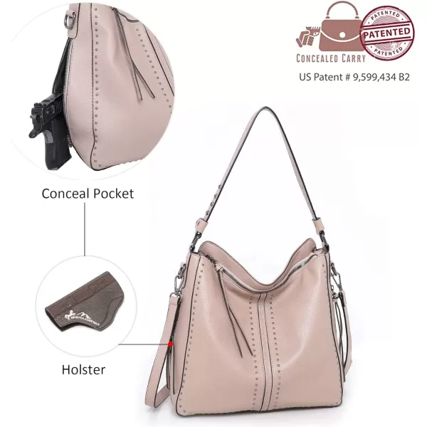 Montana West Hobo Bag for Women Large Conceal Carry Purse and Handbag Crossbody Shoulder Bag with Holster