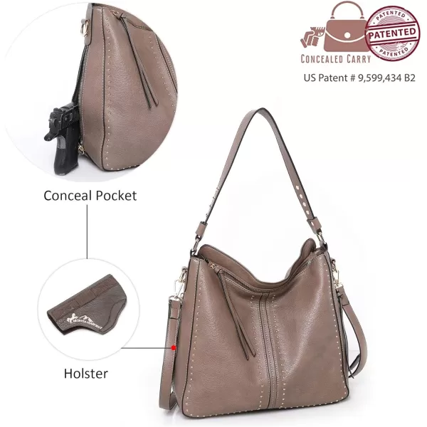 Montana West Hobo Bag for Women Large Conceal Carry Purse and Handbag Crossbody Shoulder Bag with Holster