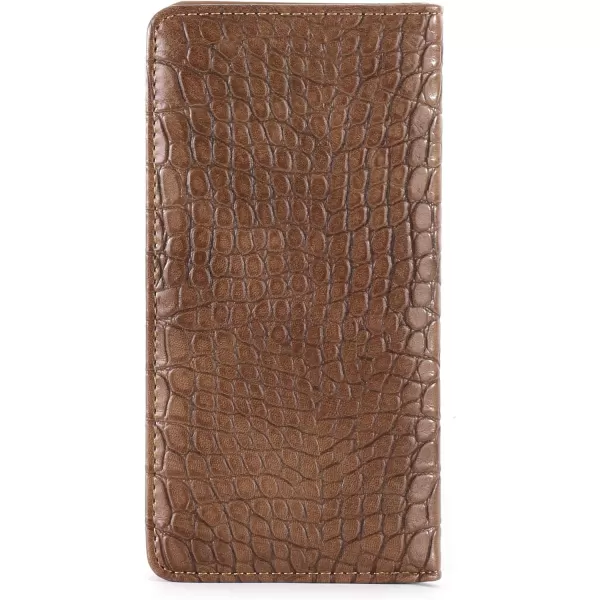 Montana West Men's Wallet Long Bifold Western Wallet Extra Capacity with Multiple Card Slots MW-606BK