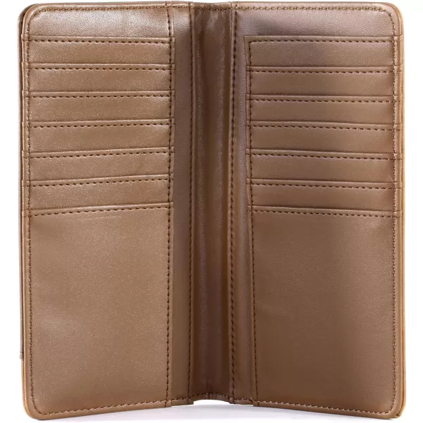 Montana West Men's Wallet Long Bifold Western Wallet Extra Capacity with Multiple Card Slots MW-606BK