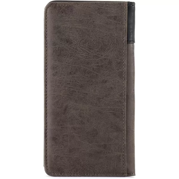 Montana West Men's Wallet Long Bifold Western Wallet Extra Capacity with Multiple Card Slots MW-606BK