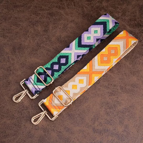 Montana West Purse Straps Crossbody Handbag Replacement Strap Adjustable Wide Straps Multicolor