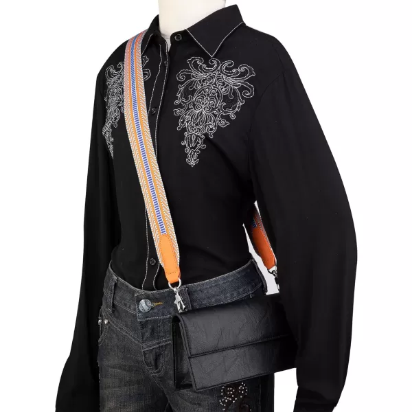 Montana West Purse Straps Crossbody Handbag Replacement Strap Adjustable Wide Straps Multicolor