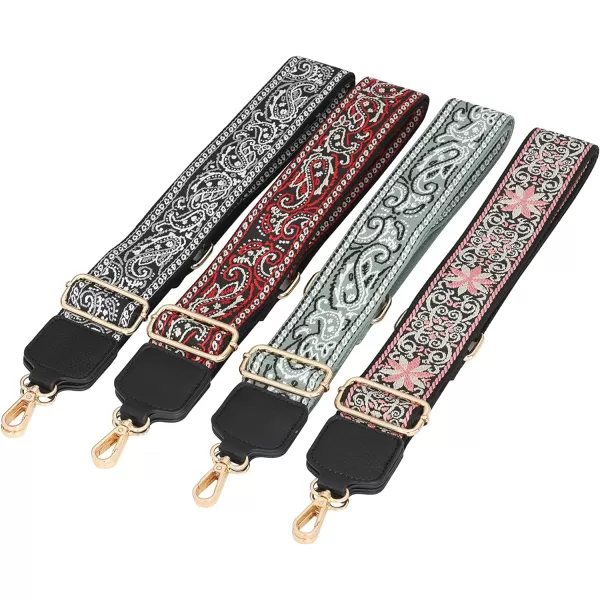 Montana West Purse Straps Crossbody Handbag Replacement Strap Adjustable Wide Straps Multicolor