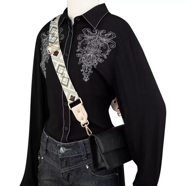 Montana West Purse Straps Crossbody Handbag Replacement Strap Adjustable Wide Straps Multicolor