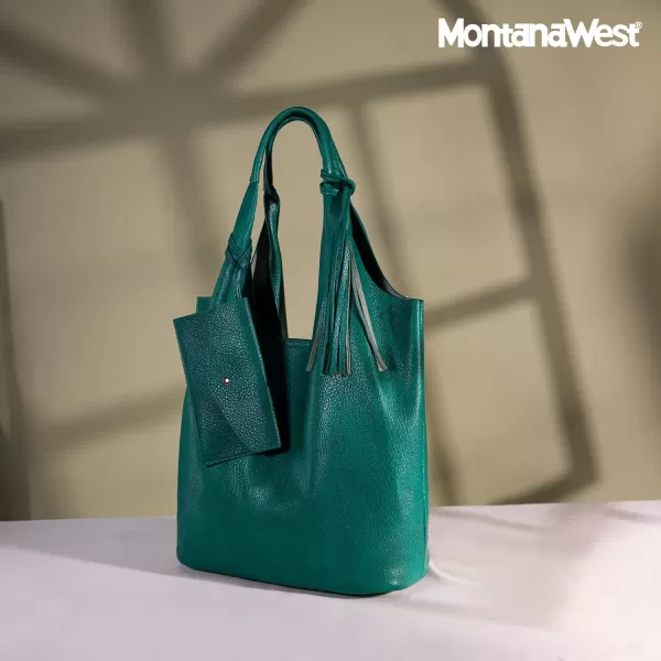 Montana West Slouchy Hobo Bags for Women Soft Designer Shoulder Purses Ladies Top Handle Handbag