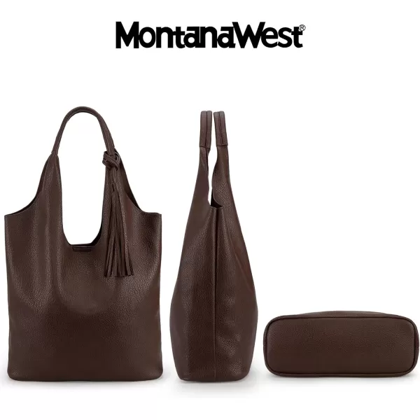 Montana West Slouchy Hobo Bags for Women Soft Designer Shoulder Purses Ladies Top Handle Handbag