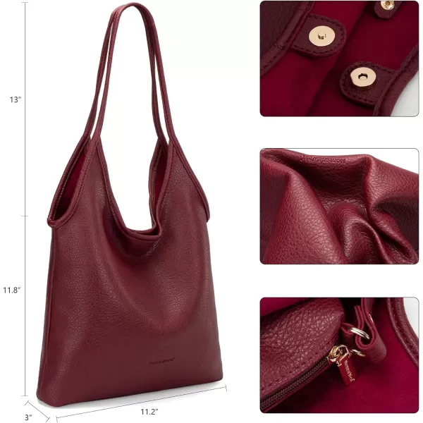 Montana West Slouchy Hobo Bags for Women Soft Designer Shoulder Purses Ladies Top Handle Handbag