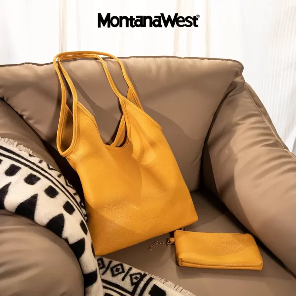 Montana West Slouchy Hobo Bags for Women Soft Designer Shoulder Purses Ladies Top Handle Handbag