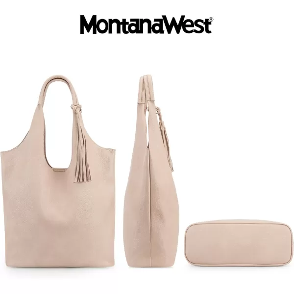 Montana West Slouchy Hobo Bags for Women Soft Designer Shoulder Purses Ladies Top Handle Handbag