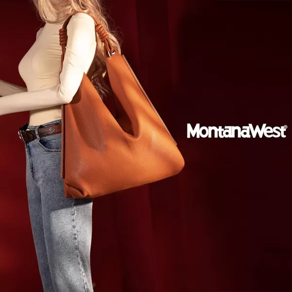 Montana West Slouchy Shoulder Bag Knotted Hobo Bags for Women