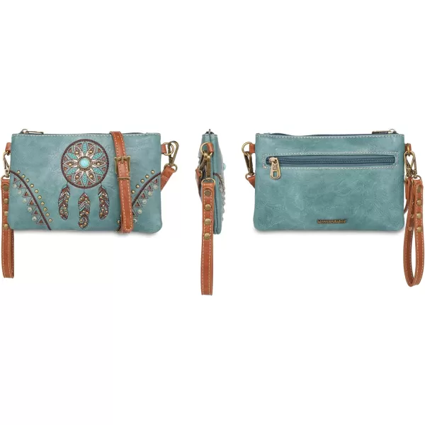 Montana West Western Aztec Collection Tote Handbag Wristlet Clutch Shoulder Bag for Women