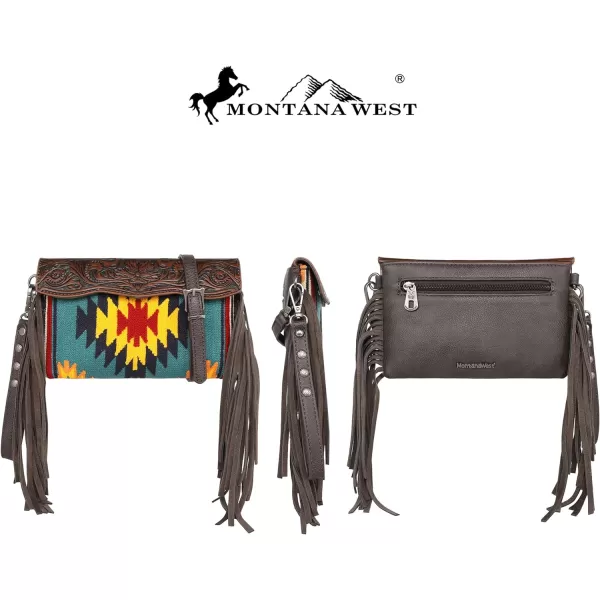 Montana West Western Crossbody Bag For Women Purse Shoulder Bag