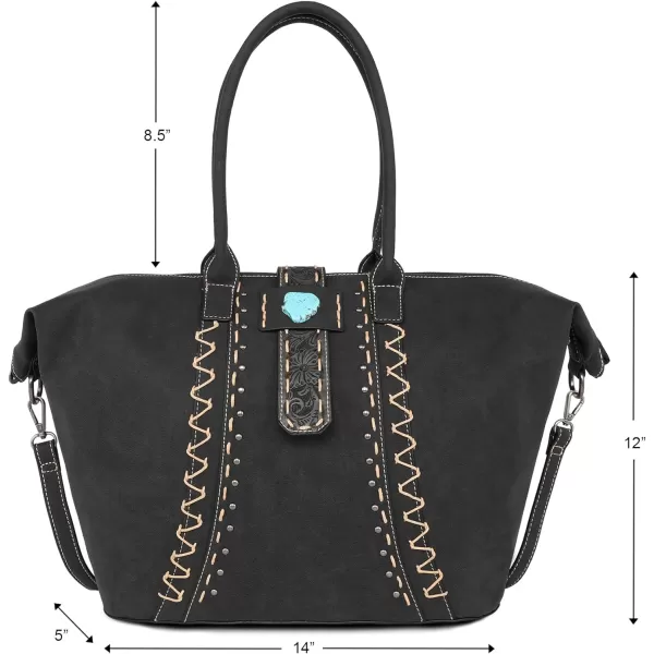 Montana West Western Tote Bag Handbags for Women Western Crossbody Purse Shoulder Handbag for Women