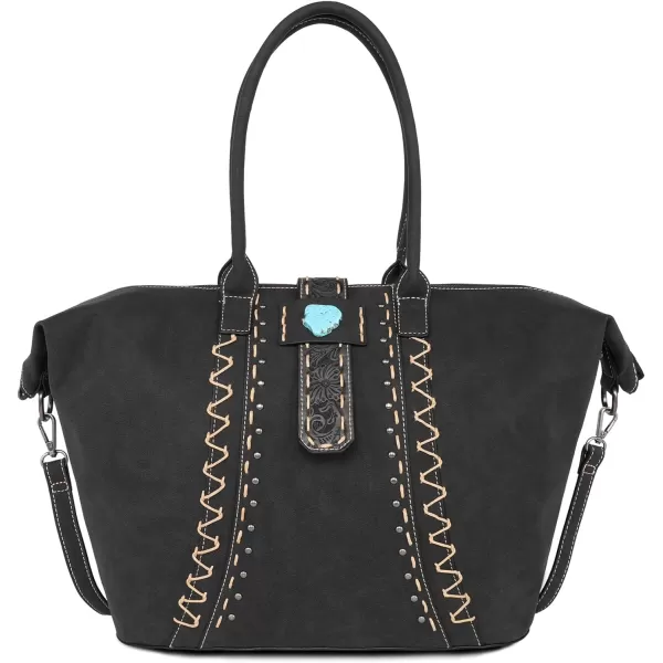 Montana West Western Tote Bag Handbags for Women Western Crossbody Purse Shoulder Handbag for Women