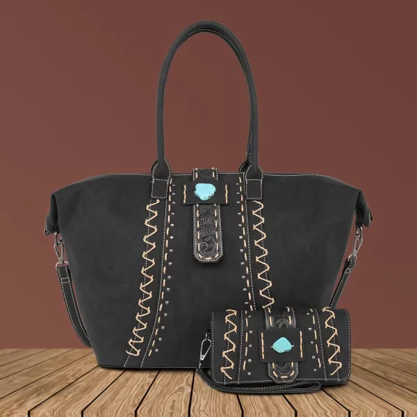 Montana West Western Tote Bag Handbags for Women Western Crossbody Purse Shoulder Handbag for Women