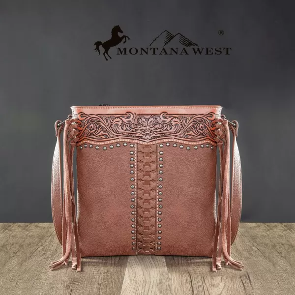 Montana West Western Tote Bag for Women Concealed Carry Shoulder Handbag Tooling Purse