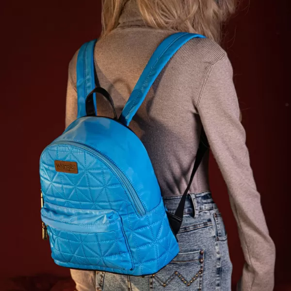 Montana West × Wrangler Backpack Purse for Women Quilted Backpack for Casual Travel Trip