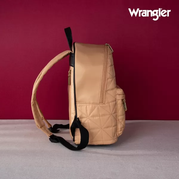 Montana West × Wrangler Backpack Purse for Women Quilted Backpack for Casual Travel Trip