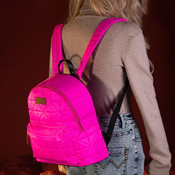 Montana West × Wrangler Backpack Purse for Women Quilted Backpack for Casual Travel Trip