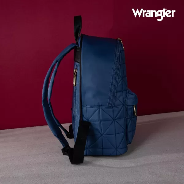Montana West × Wrangler Backpack Purse for Women Quilted Backpack for Casual Travel Trip
