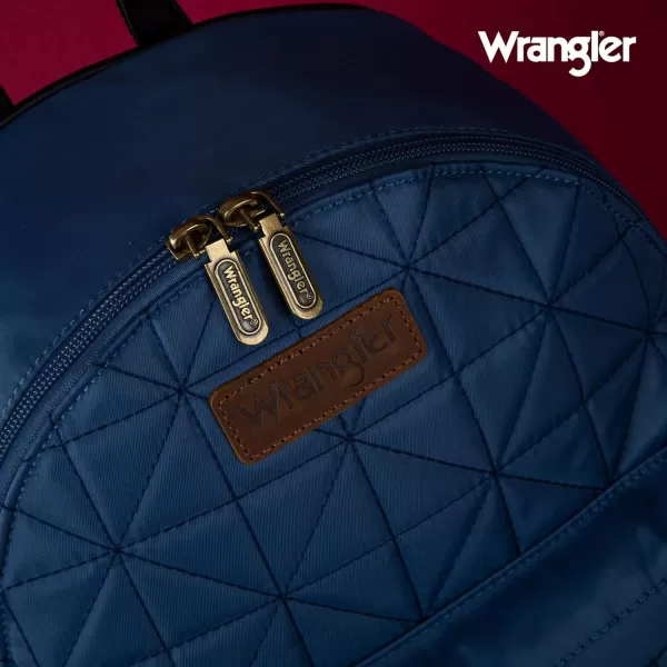 Montana West × Wrangler Backpack Purse for Women Quilted Backpack for Casual Travel Trip