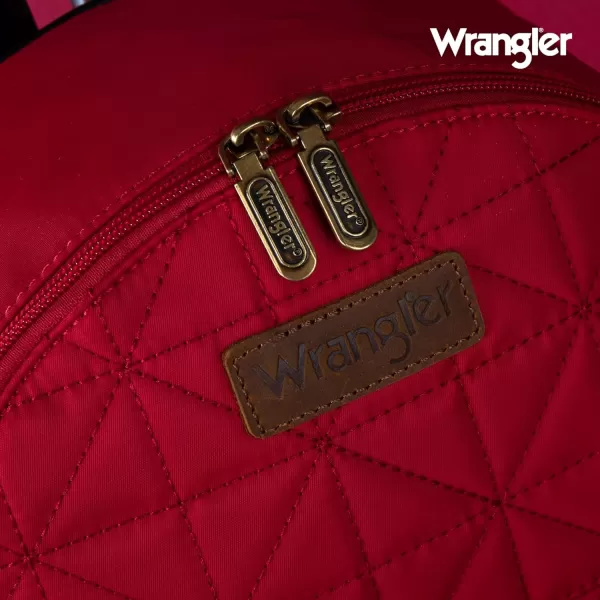 Montana West × Wrangler Backpack Purse for Women Quilted Backpack for Casual Travel Trip