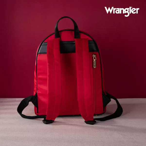 Montana West × Wrangler Backpack Purse for Women Quilted Backpack for Casual Travel Trip