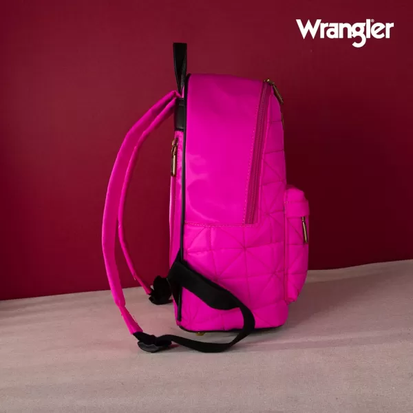 Montana West × Wrangler Backpack Purse for Women Quilted Backpack for Casual Travel Trip