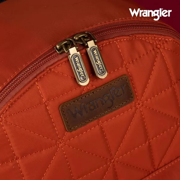 Montana West × Wrangler Backpack Purse for Women Quilted Backpack for Casual Travel Trip