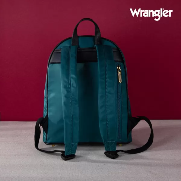 Montana West × Wrangler Backpack Purse for Women Quilted Backpack for Casual Travel Trip