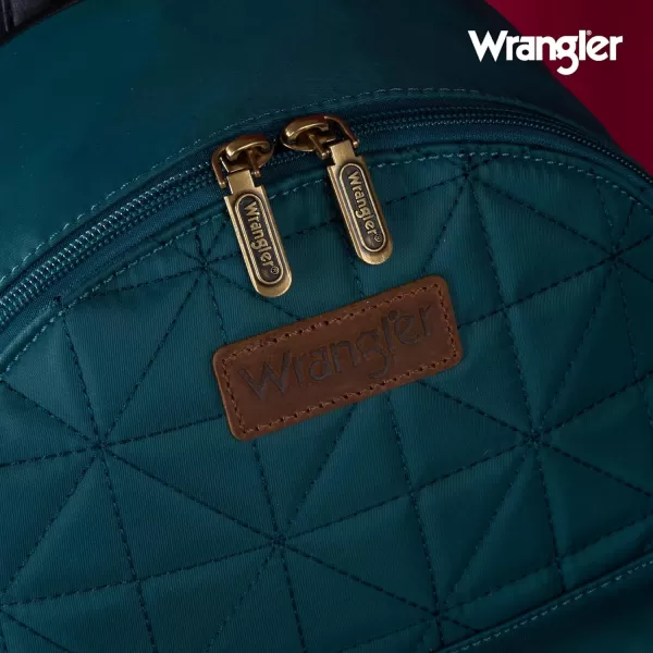 Montana West × Wrangler Backpack Purse for Women Quilted Backpack for Casual Travel Trip