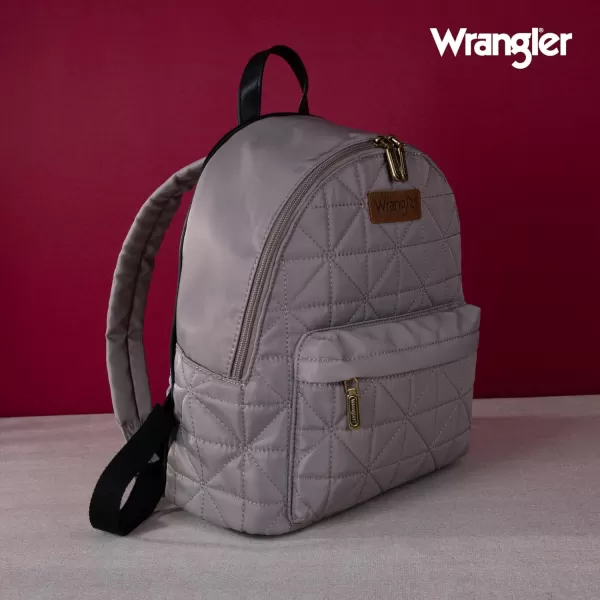 Montana West × Wrangler Backpack Purse for Women Quilted Backpack for Casual Travel Trip