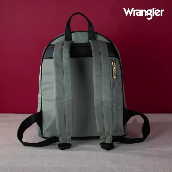 Montana West × Wrangler Backpack Purse for Women Quilted Backpack for Casual Travel Trip