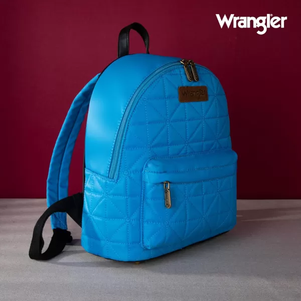 Montana West × Wrangler Backpack Purse for Women Quilted Backpack for Casual Travel Trip