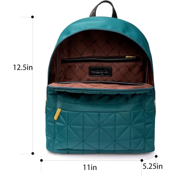 Montana West × Wrangler Backpack Purse for Women Quilted Backpack for Casual Travel Trip