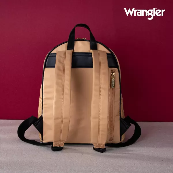 Montana West × Wrangler Backpack Purse for Women Quilted Backpack for Casual Travel Trip