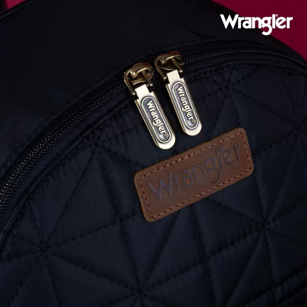 Montana West × Wrangler Backpack Purse for Women Quilted Backpack for Casual Travel Trip