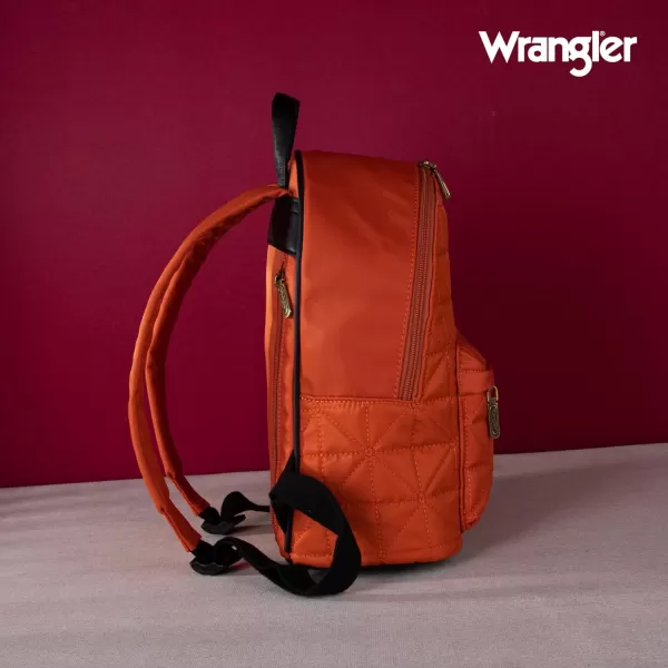 Montana West × Wrangler Backpack Purse for Women Quilted Backpack for Casual Travel Trip