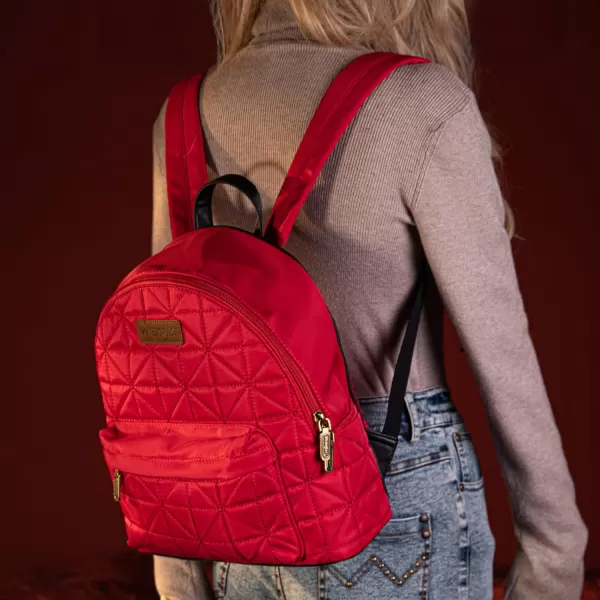 Montana West × Wrangler Backpack Purse for Women Quilted Backpack for Casual Travel Trip